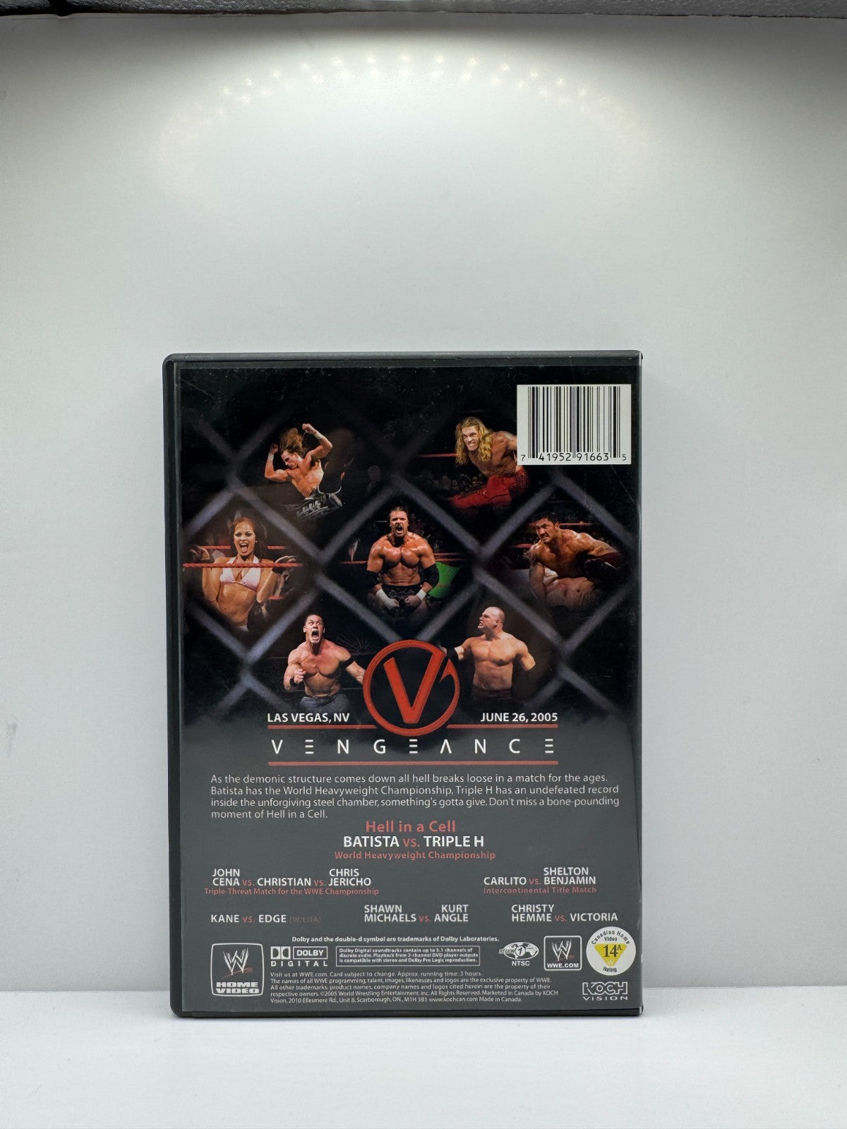 WWE Vengeance 2005 (DVD) WWE Wrestling