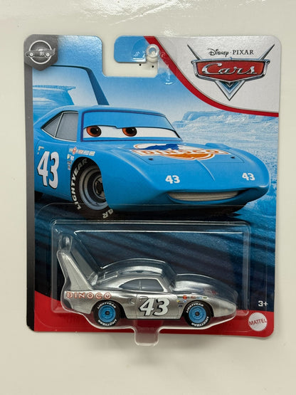 Disney Pixar Cars Strip Weathers The King #43 Dinoco Silver Edition 1:55 Diecast