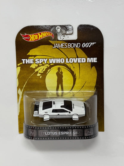 Hot Wheels Retro Entertainment The Spy Who Loved Me Lotus Esprit S1 1:64 Diecast