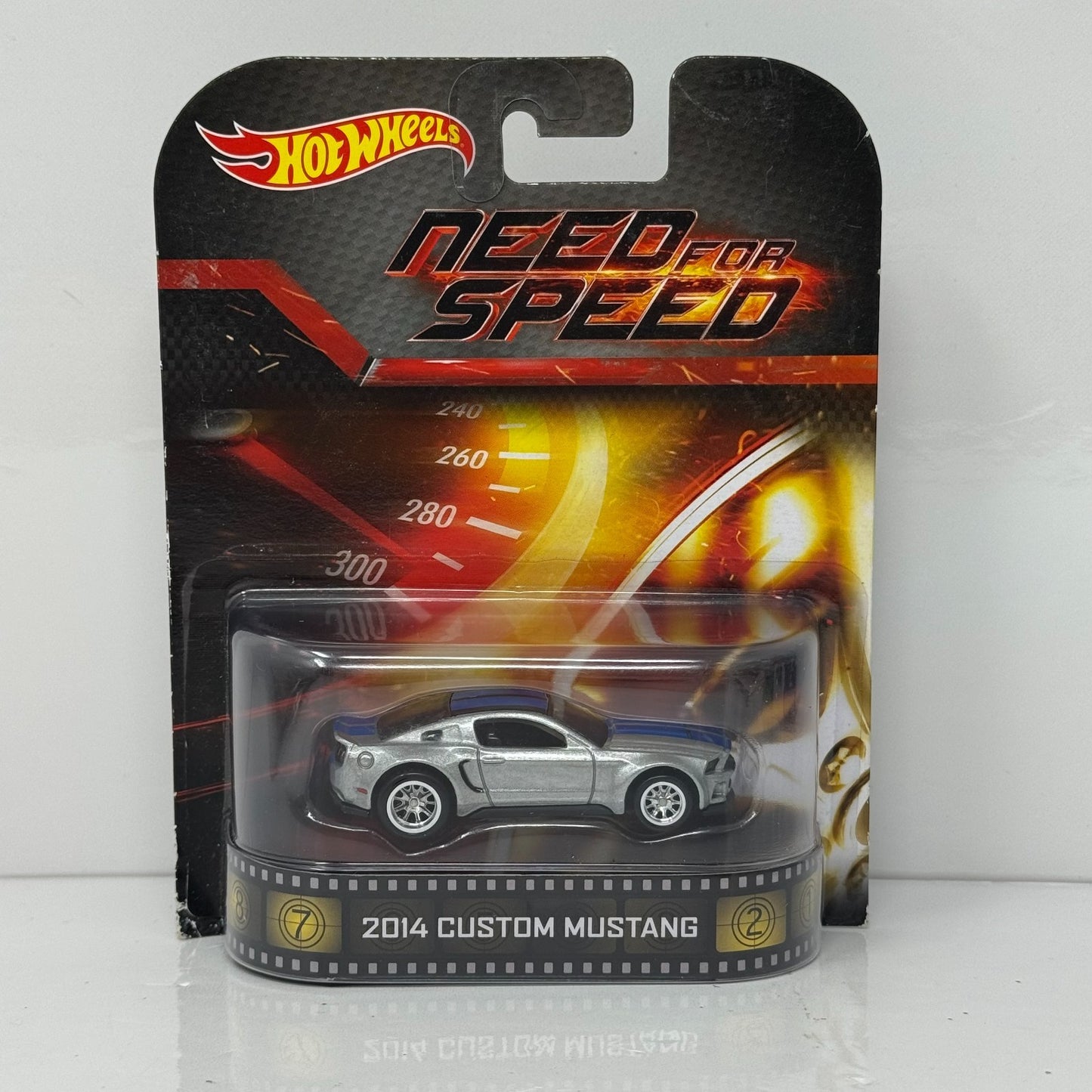 Hot Wheels Retro Entertainment Need For Speed Ford Custom Mustang 1:64 Diecast
