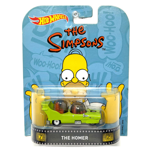 Hot Wheels Retro Entertainment The Simpsons The Homer 1:64 Diecast Green