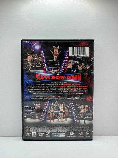 WWE: Super Show-Down 2018 (DVD) WWE Wrestling