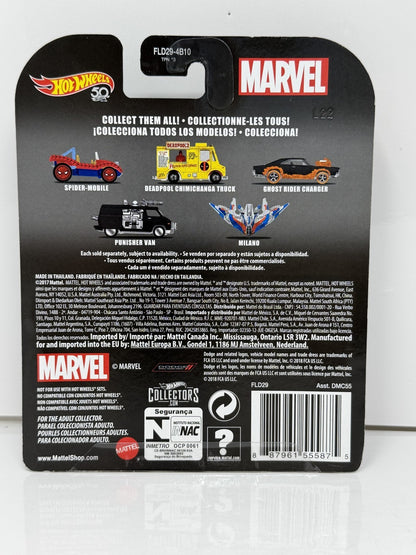 Hot Wheels Retro Entertainment Marvel Punisher Van 1:64 Diecast