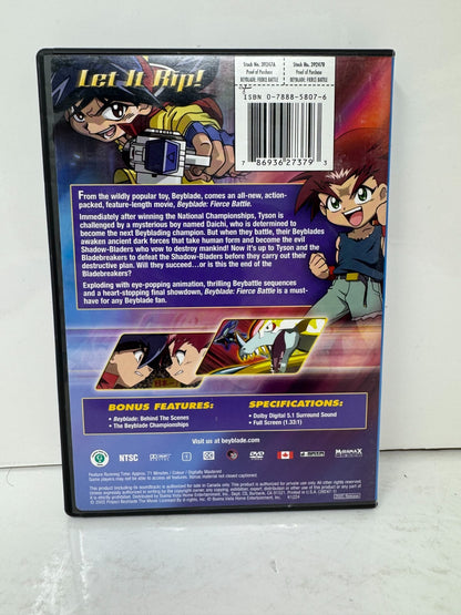 Beyblade: Fierce Battle (DVD) Anime Good Condition!!!