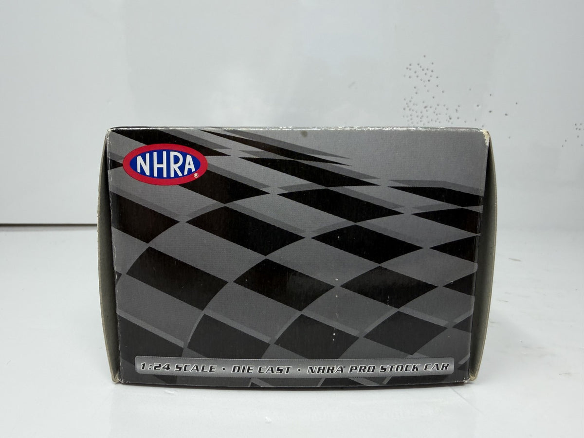 Racing Champions NHRA Warren Johnson Pontiac Pro Stock Gun Metal 1:24 Diecast