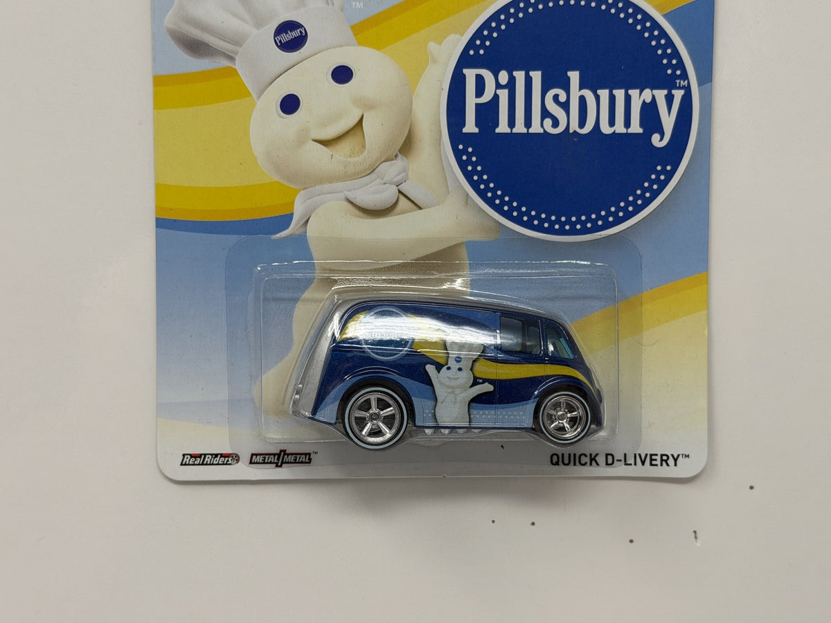 Hot Wheels General Mills Pillsbury Quick D-Livery 1:64 Diecast Real Riders