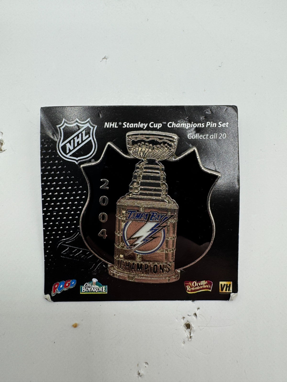Tampa Bay Lightning 2004 Stanley Cup Champions NHL Lapel Pin