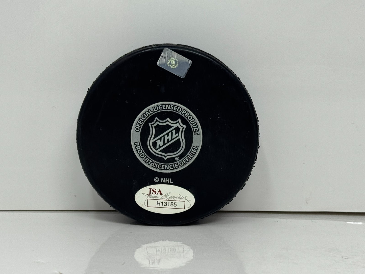 Brayden Schenn Philadelphia Flyers Signed NHL Autograph Puck Silver Auto COA JSA