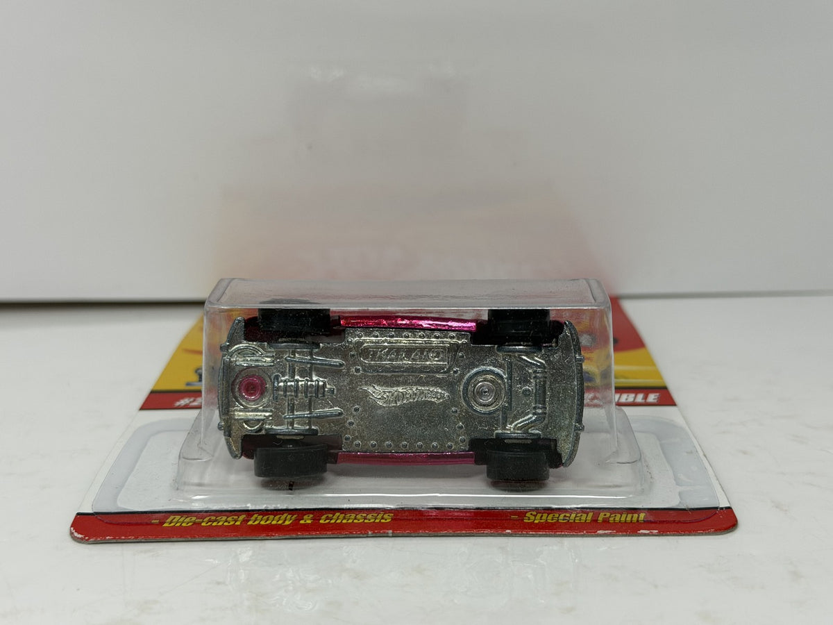 Hot Wheels Classics Series 2 Volkswagen Bug Convertible 1:64 Diecast Pink