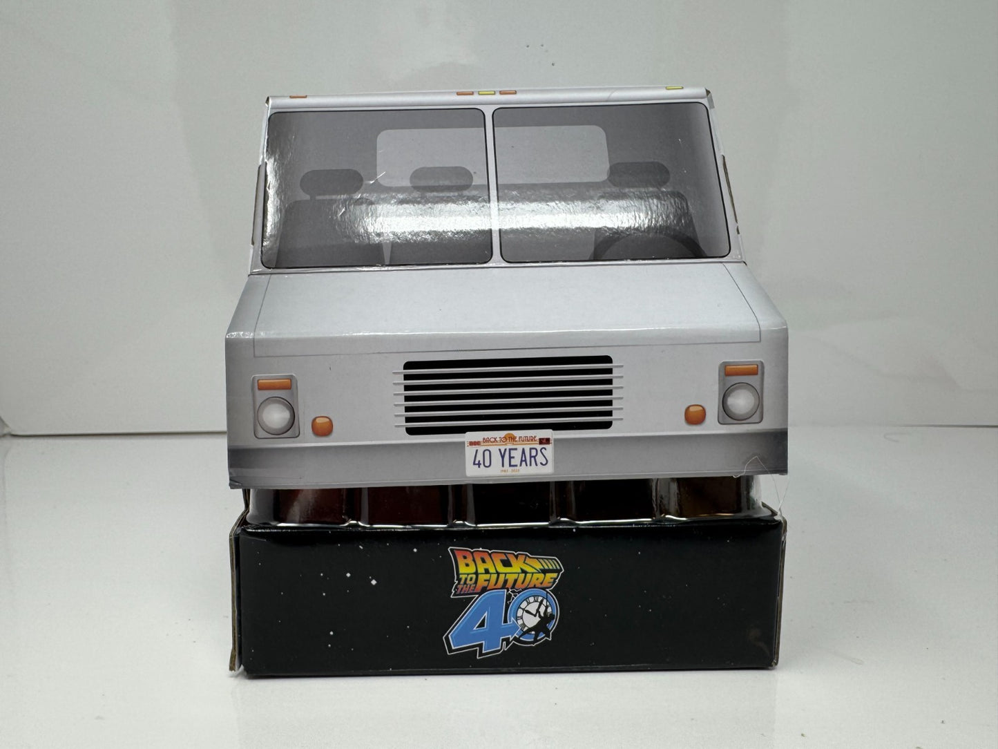 Jada Back to the Future 40th Anniv. Time Machine w/ Truck Packaging 1:24 Diecast