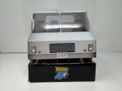 Jada Back to the Future 40th Anniv. Time Machine w/ Truck Packaging 1:24 Diecast