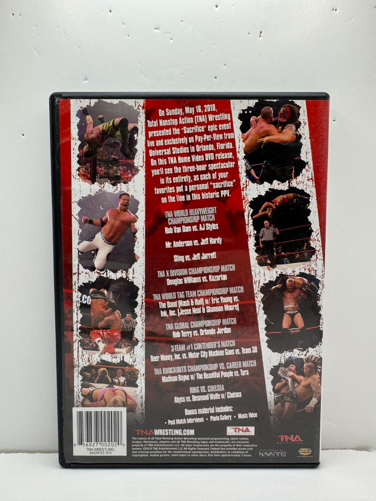 TNA Sacrifice 2010 (DVD) TNA Wrestling