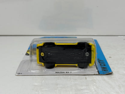 Hot Wheels City Mazda RX-7 1:64 Diecast Yellow