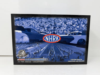 Action NHRA John Force Castrol Retro Ford Mustang Funny Car Liquid 1:24 Diecast
