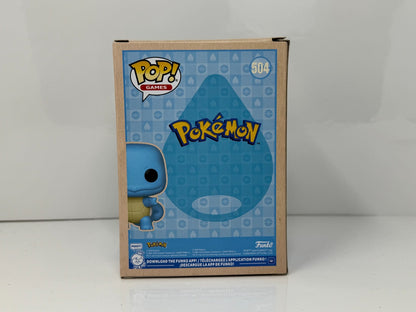 Funko Pop! Games Pokemon #504 Squirtle Soft Color Vinyl Figure