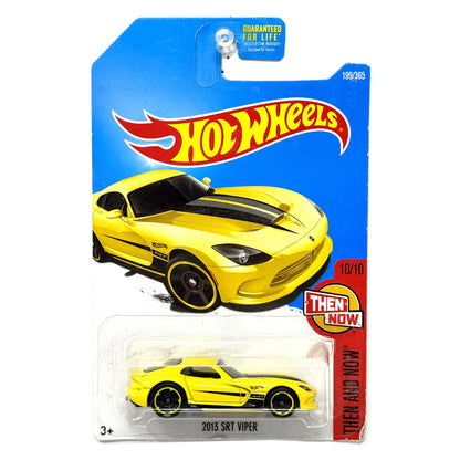 Hot Wheels Then and Now 2013 SRT Viper 1:64 Diecast Yellow