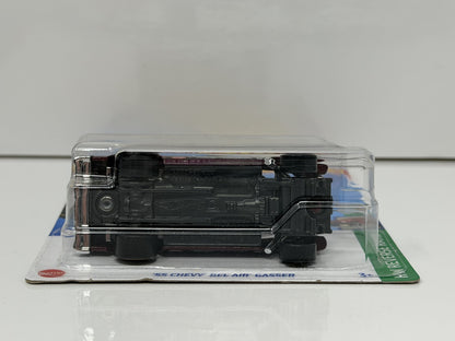 Hot Wheels HW Reverse Rake 1955 Chevy Bel Air Gasser Maroon 1:64 Diecast