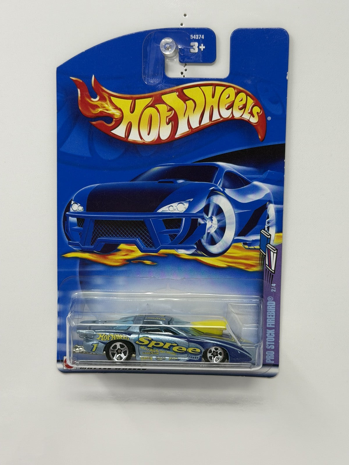 Hot Wheels Pro Stock Firebird Spree 1:64 Diecast Blue