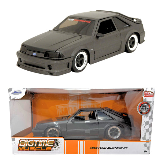 Jada Bigtime Muscle 1989 Ford Mustang GT MiJo Exclusive 1:24 Diecast
