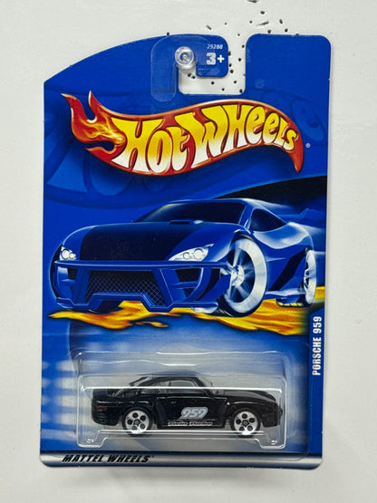 Hot Wheels Porsche 959 1:64 Diecast Black