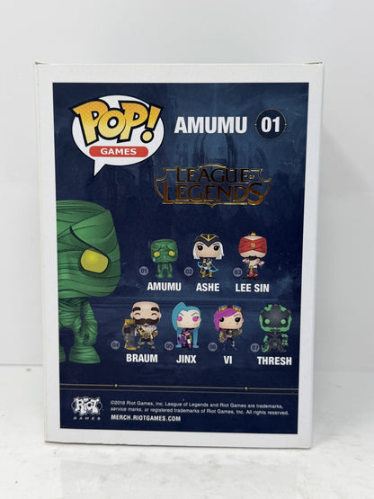 Funko Pop! Games League of Legends #01 Amumu GameStop Exclusive Vinyl Figure