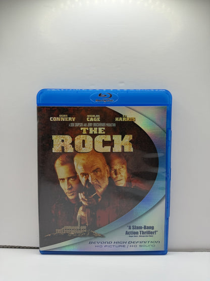 The Rock (Blu-ray) Sean Connery Nicolas Cage Ed Harris Action Thriller