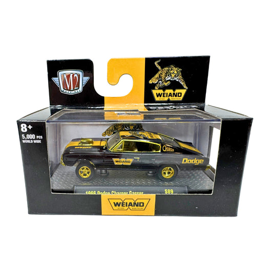 M2 Machines Weiand 1966 Dodge Charger Gasser 1:64 Diecast Custom