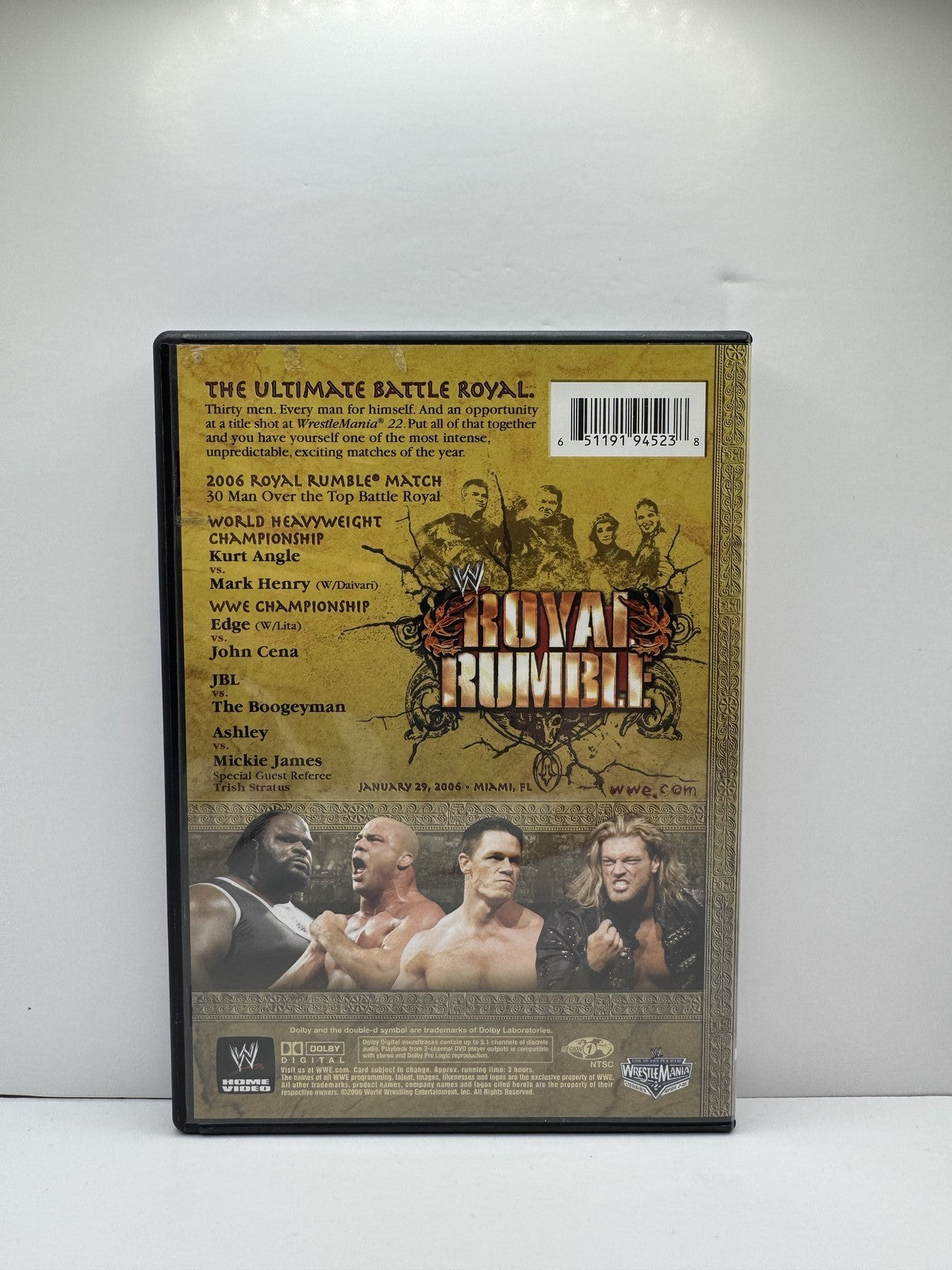 WWE Royal Rumble 2006 (DVD) WWE Wrestling