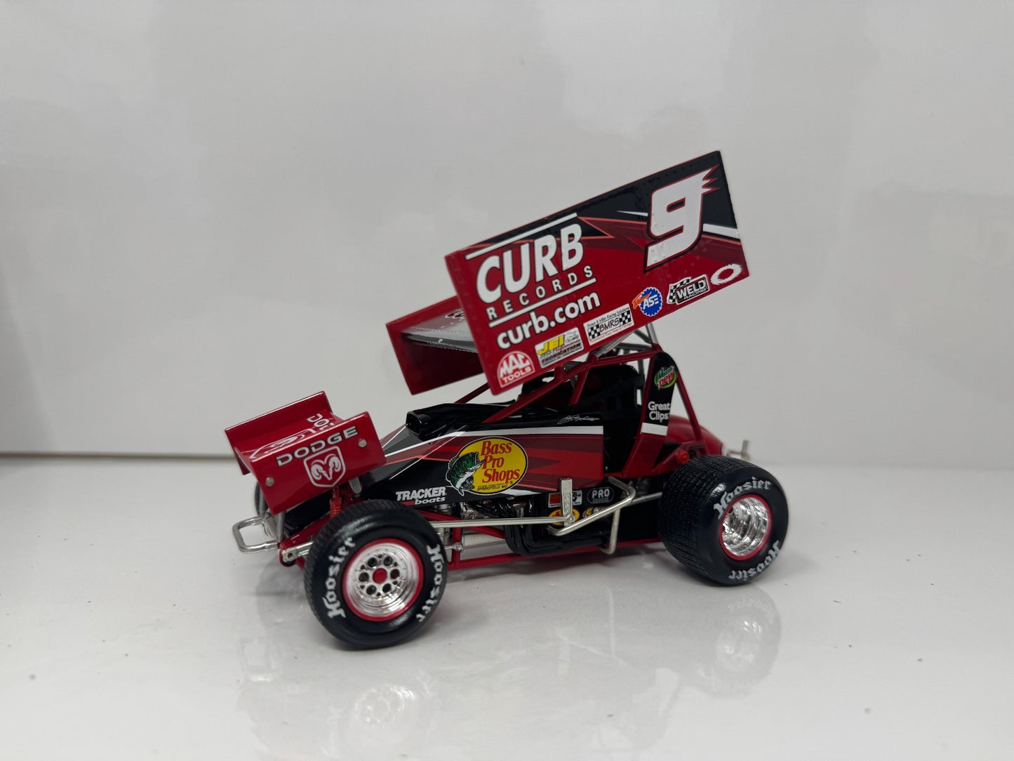 Action NASCAR Kasey Kahne #9 Curb Records 2004 Sprint Car Xtreme 1:24 Diecast