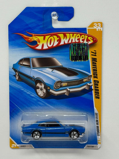 Hot Wheels New Models 1971 Maverick Grabber 1:64 Diecast Factory Sealed