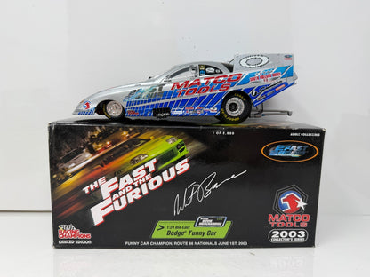 Racing Champions NHRA Whit Bazemore Fast Furious Dodge Funny Car 1:24 Diecast