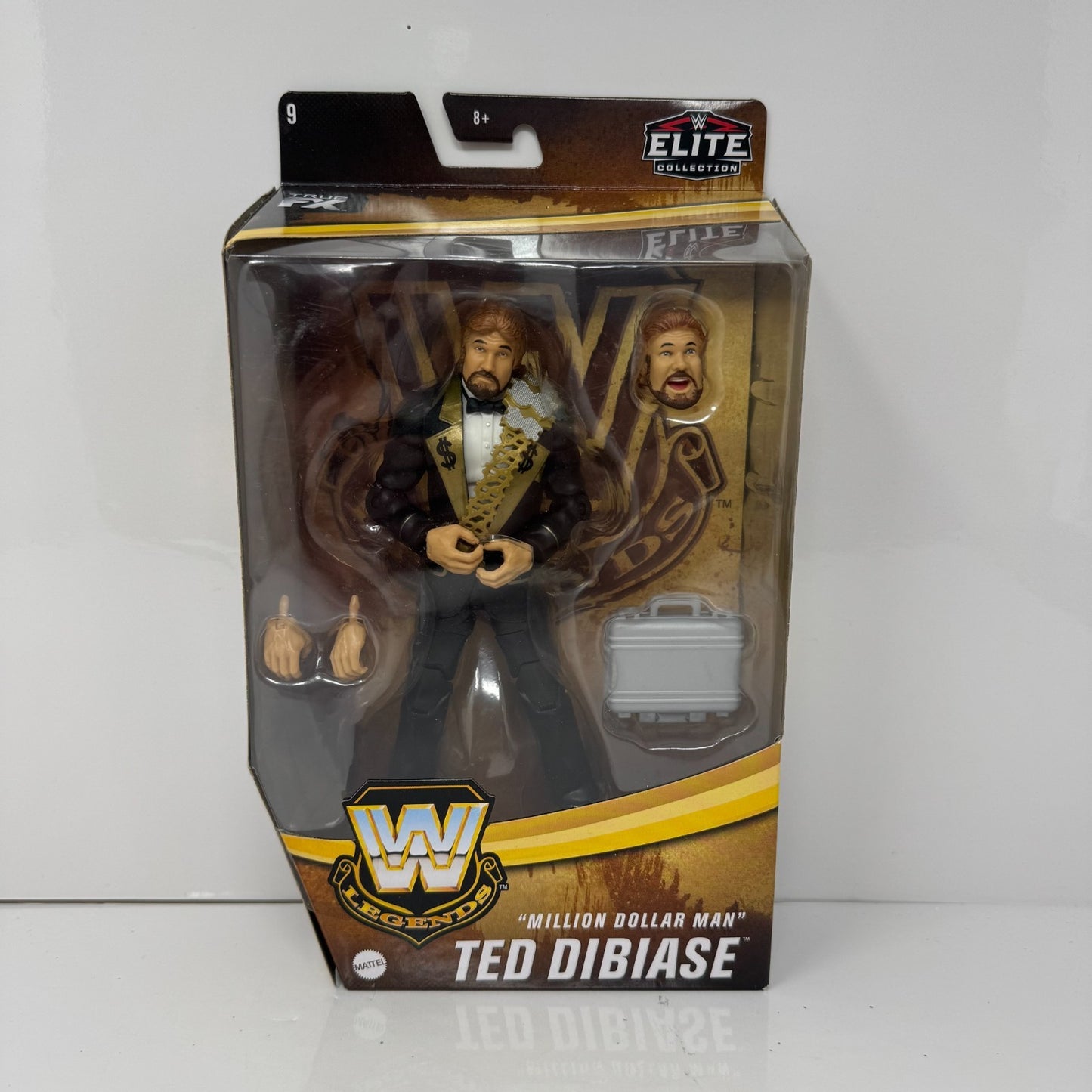 Mattel WWE Legends Series 9 Million Dollar Man Ted DiBiase Action Figure