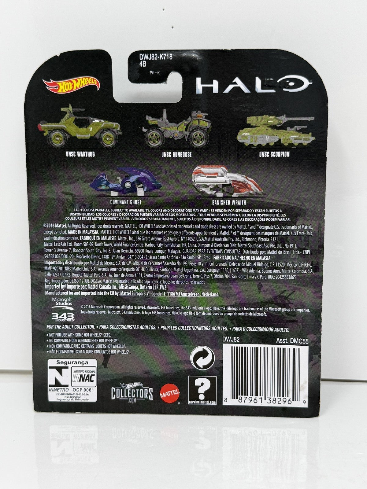 Hot Wheels Retro Entertainment Halo UNSC Scorpion 1:64 Diecast
