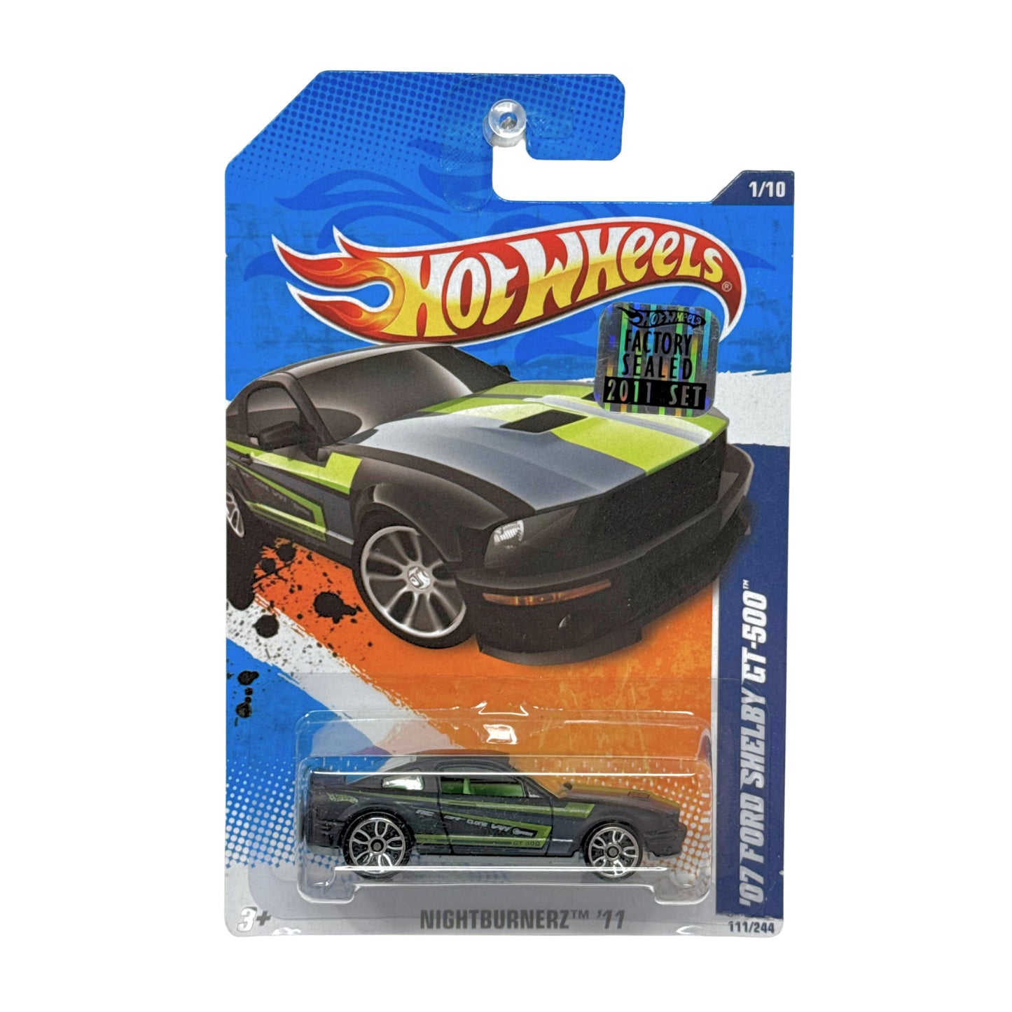 Hot Wheels Nightburnerz 1970 Shelby GT500 1:64 Diecast Factory Sealed