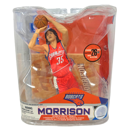 McFarlane NBA Adam Morrison Charlotte Bobcats Series 14 Debut Figure