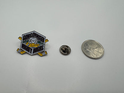 Cincinnati Mighty Ducks AHL Hockey Team Logo Lapel Pin UDT1