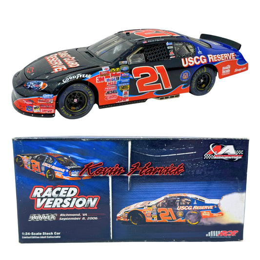 Motorsports Authentics Nascar #21 Kevin Harvick Richmond Win DEALER 1:24 Diecast