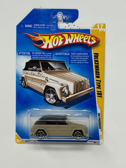 Hot Wheels HW Premiere Volkswagen Type 181 1:64 Diecast Tan