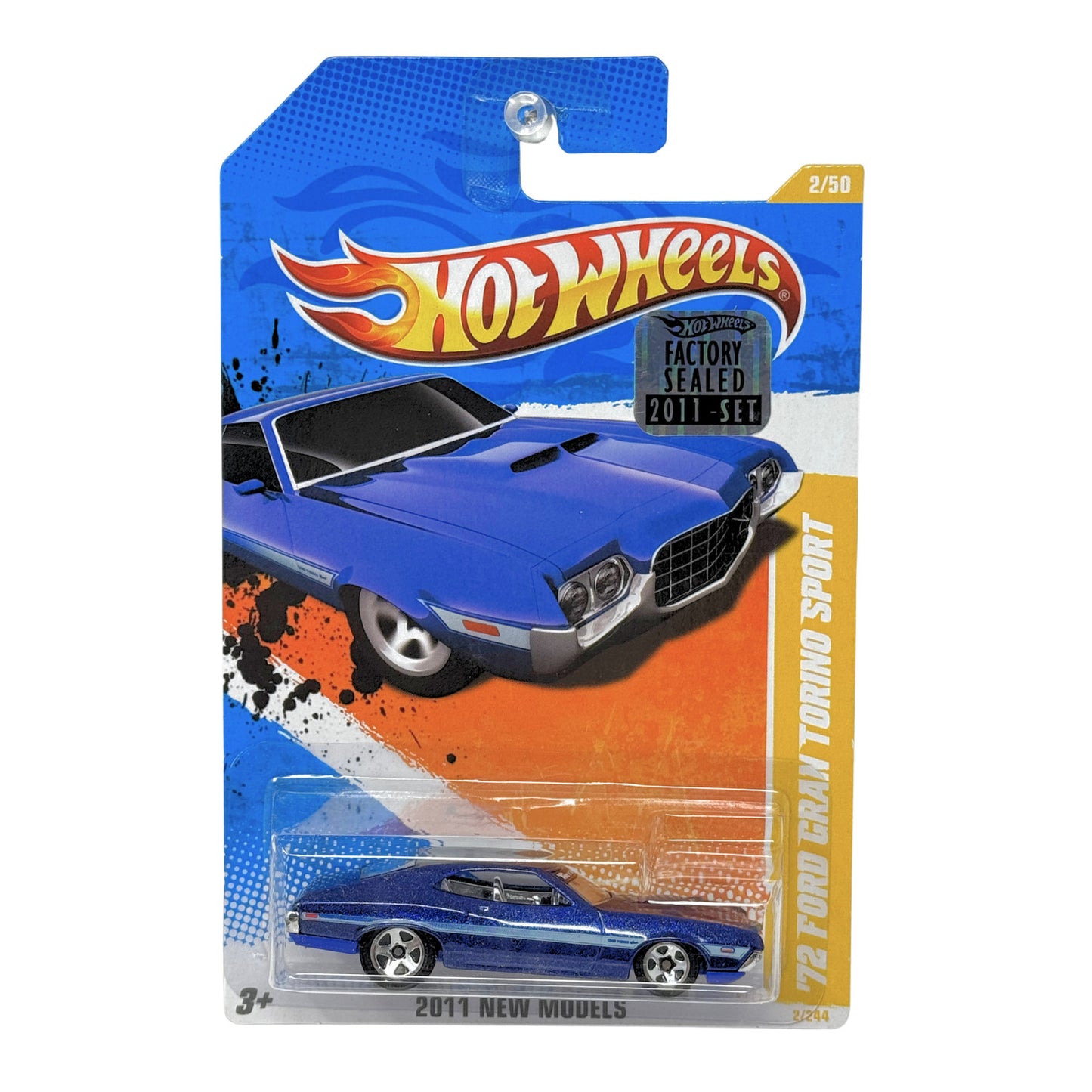 Hot Wheels New Models 1972 Ford Gran Torino Sport 1:64 Diecast Factory Sealed