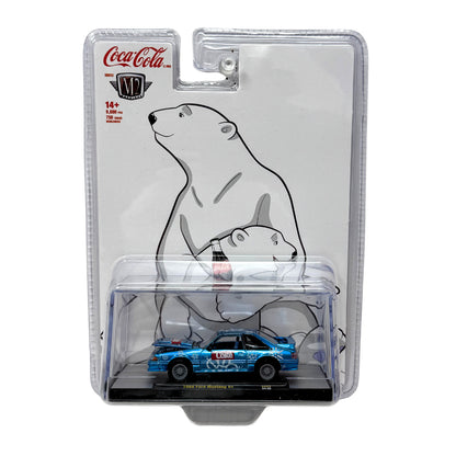 M2 Machines Coca-Cola 1988 Ford Mustang GT 1:64 Diecast