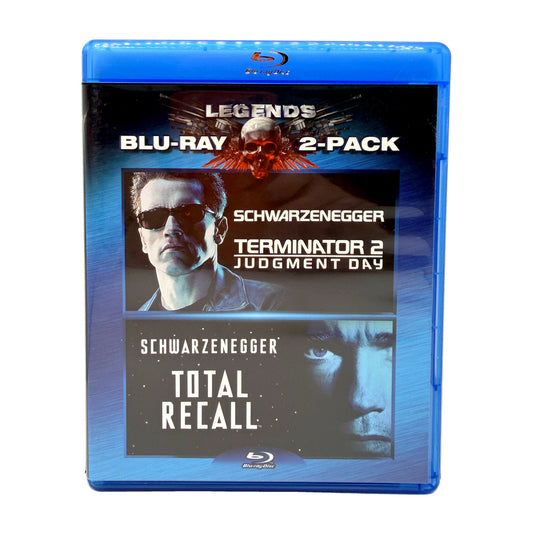 Terminator 2 / Total Recall Legends 2-Pack (Blu-ray) Arnold Schwarzenegger