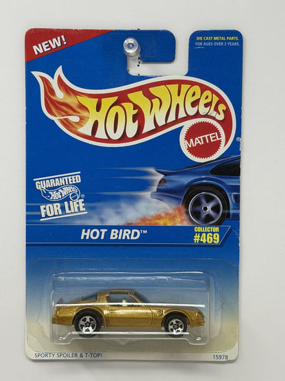 Hot Wheels Pontiac Hot Bird Collector 469 1:64 Diecast Gold V1