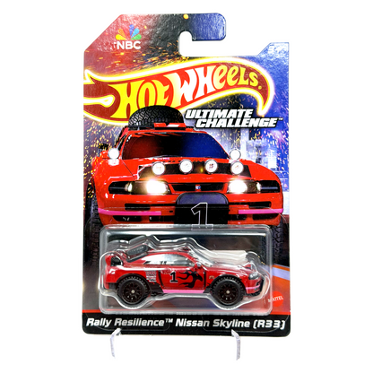 Hot Wheels Ultimate Challenge Rally Resilience Nissan Skyline R33 Diecast