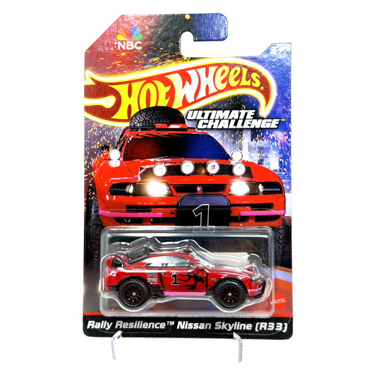 Hot Wheels Ultimate Challenge Rally Resilience Nissan Skyline R33 Diecast