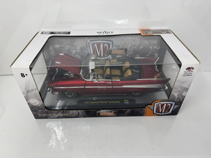 M2 Machines Auto Mods 1957 Chevrolet Bel Air Convertible 1:24 Diecast
