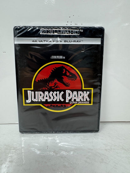 Jurassic Park (4K UHD Blu-ray) Adventure Brand New and Sealed!!!