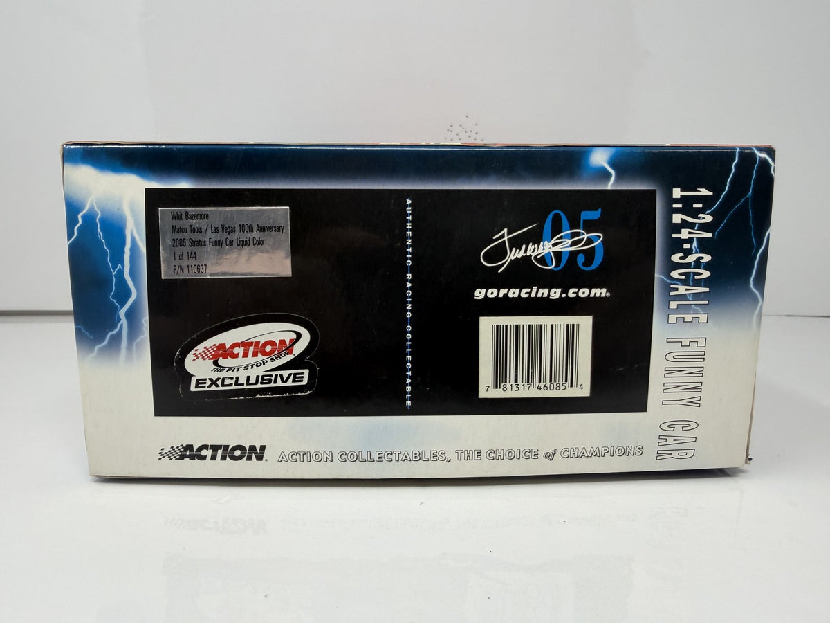 Action NHRA Whit Bazemore Matco 2005 Stratus Liquid Color 1 of 144 1:24 Diecast