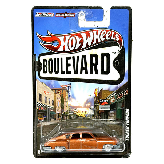 Hot Wheels Boulevard Tucker Torpedo 1:64 Diecast Real Riders