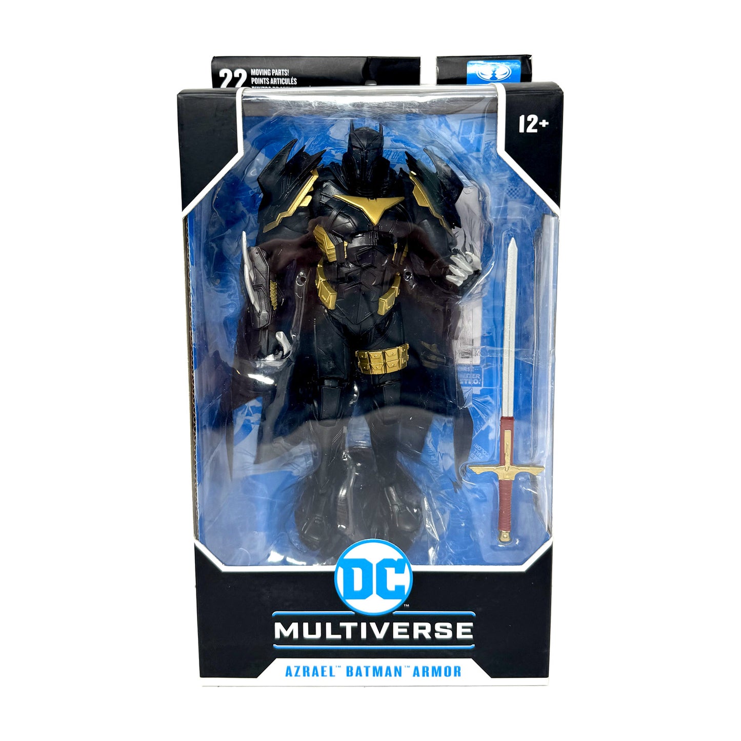 McFarlane DC Multiverse Curse of White Knight Azrael Batman Armor Figure