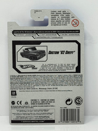 Hot Wheels Rebel Rides Custom 1962 Chevy Pickup 1:64 Diecast
